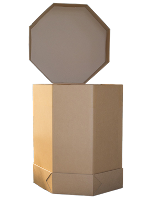 Cardboard octabins