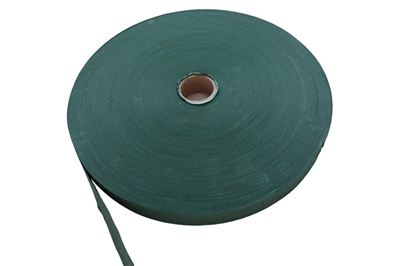 Creped sewing paper green
