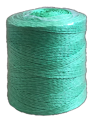 Polypropylene rope green