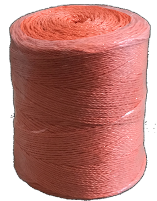 Polypropylene rope orange
