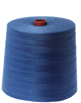 Bag sewing thread blue