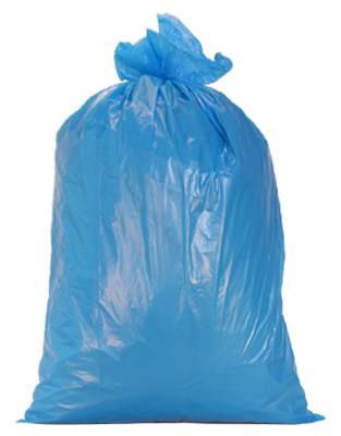 HDPE bags blue