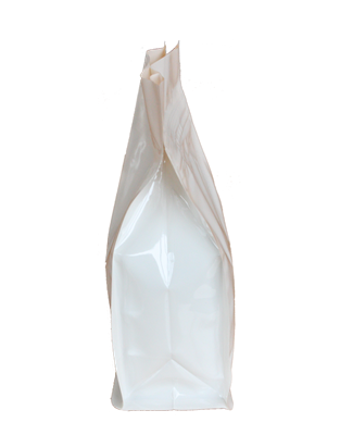 Laminated bags white