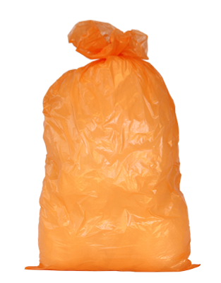 LDPE Säcke orange