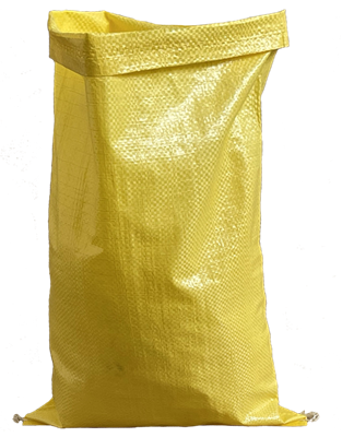 Polypropyleen zakken geel