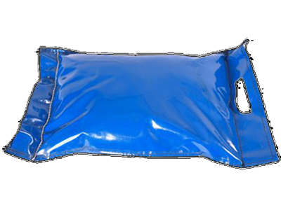 PVC bags blue