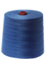 Fil polyester bleu