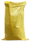 Polypropylene bags yellow