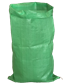 Polypropylene bags green